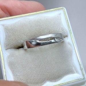 🌺Sterling & Diamond Ring